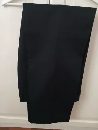 Pantalón de vestir caballero negro