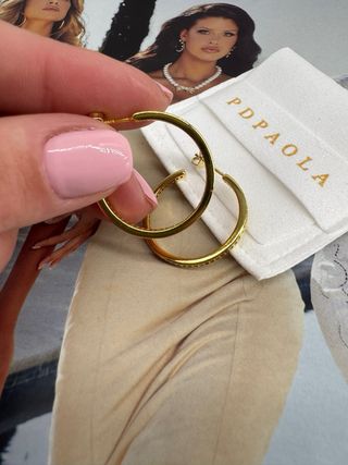 Pendientes PDPAOLA Aro Multicolor de plata