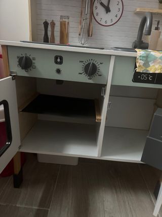 Cocina de madera infantil