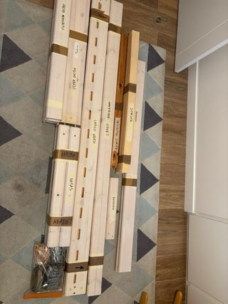 Cama infantil madera Flexa