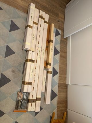 Cama infantil madera Flexa