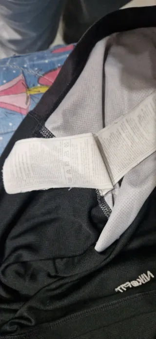 Camiseta tirantes Nike RUN negra