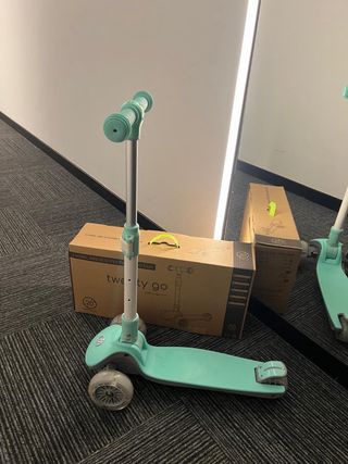 Patinete infantil 3 ruedas mint