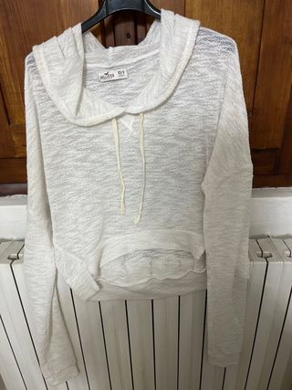 Blusa Hollister con cappuccio XS/S