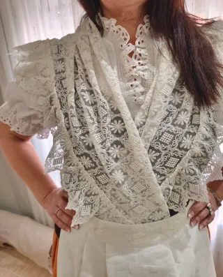 Zagalejo/Falda XL con estampado floral