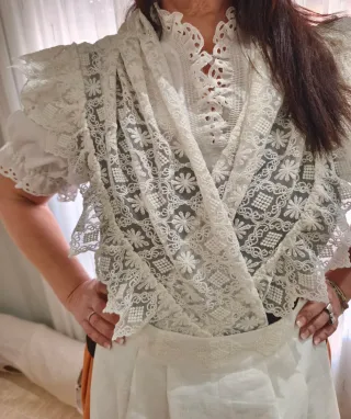 Zagalejo/Falda XL con estampado floral