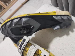 Zapatillas Ciclismo Spinning Luck Amarillas