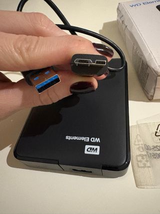 Disco Duro Externo WD Elements Portátil