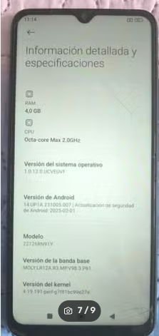 Xiaomi Redmi 12C 4/128GB + Funda y Protector