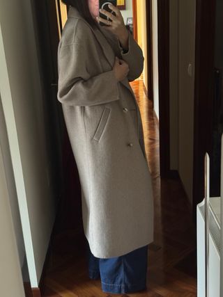 Abrigo Scalpers Beige/Marrón