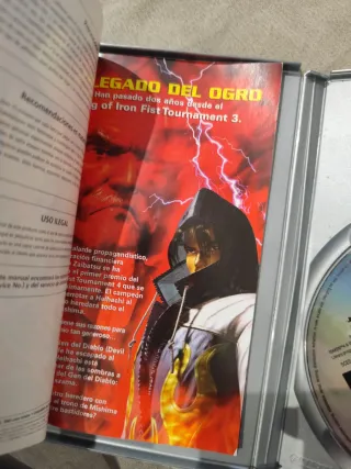 Tekken 4 Platinum PS2 pal España completo.