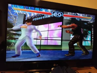 Tekken 4 Platinum PS2 pal España completo.