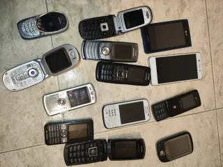 Teléfono movil vintage