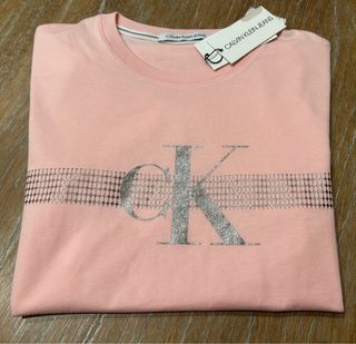 Camiseta Calvin Klein Jeans Rosa Talla M