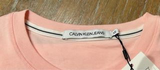 Camiseta Calvin Klein Jeans Rosa Talla M