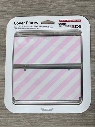 Nuove cover per New 3DS con linee rosa