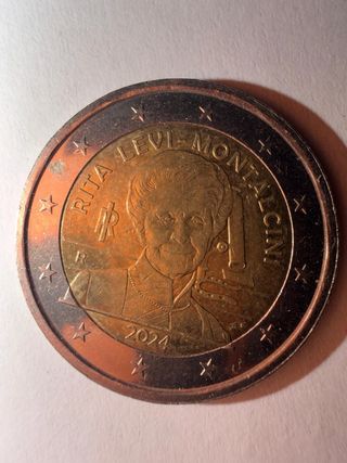Moneta 2€ Rita Levi-Montalcini 2024