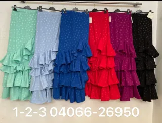 Falda flamenca lunares