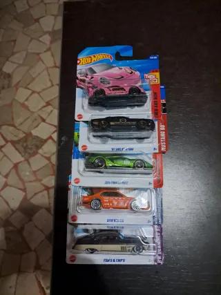 Hot Wheels 5 Macchinine Assortite