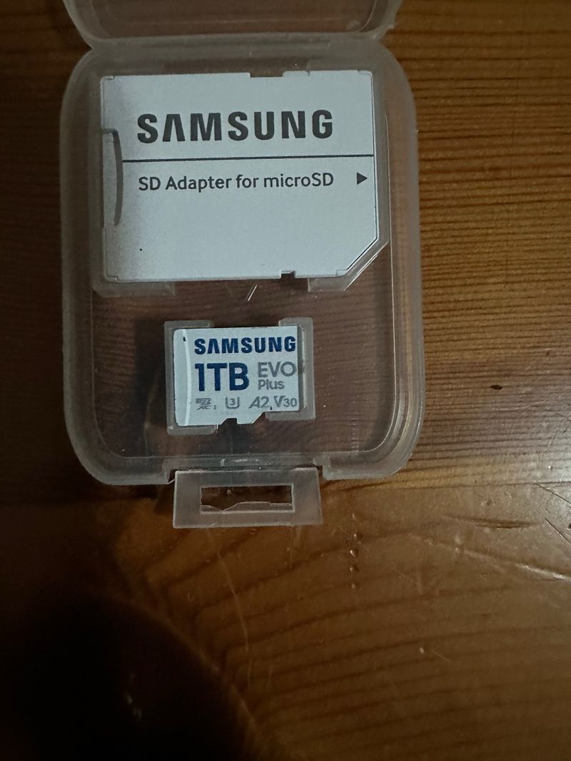 MicroSD Samsung EVO Plus 1TB + Adaptador -A2 V30