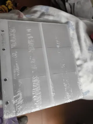 Álbum Billetes  Marrón  Azul  con 20 Hojas.