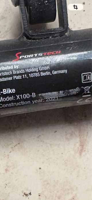 Bicicleta Estática Sportstech X100-B