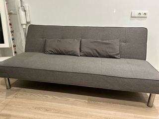 Sofá Cama Gris 180x100