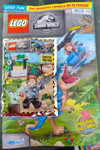 Lego comic jurassic world + lego edición limitada
