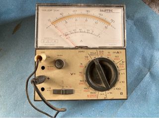 Multimetro Analogico Vintage Major 20K Pantec