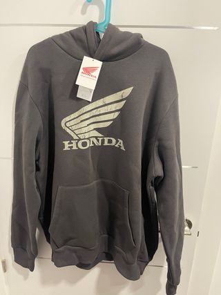 Sudadera Honda Gris Talla L Nueva