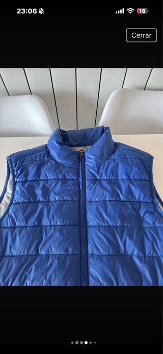 Chaleco Cortefiel Hombre Azul