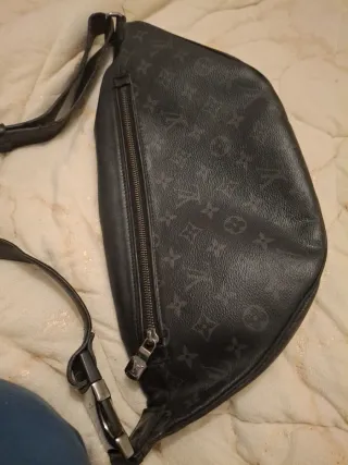 Riñonera Louis Vuitton Negra Marrón