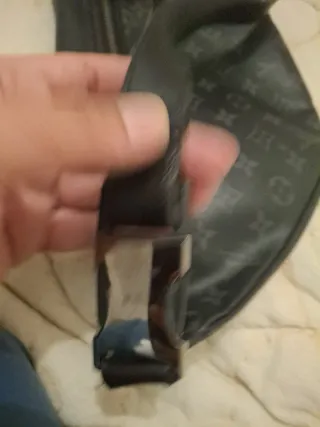 Riñonera Louis Vuitton Negra Marrón