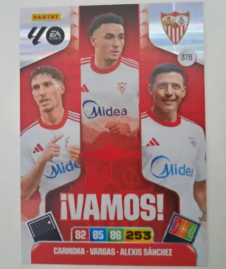 Vamos Sevilla. Adrenalyn 2025-26. Panini.