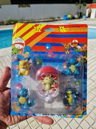 Pokémon Bootleg Figuras Blister Pack