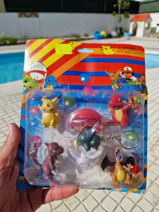 Pokémon Bootleg Figuras Blister Pack
