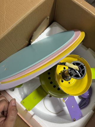 Ventilador de techo infantil