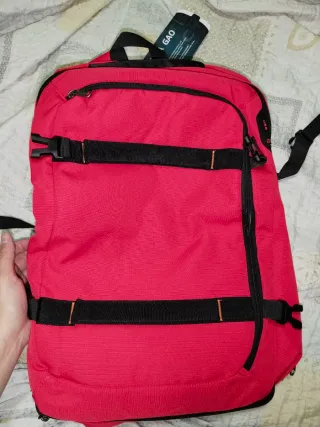 Mochila Della Gao Roja Nueva equipaje viaje avion