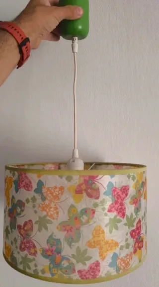 Lámpara infantil mariposas