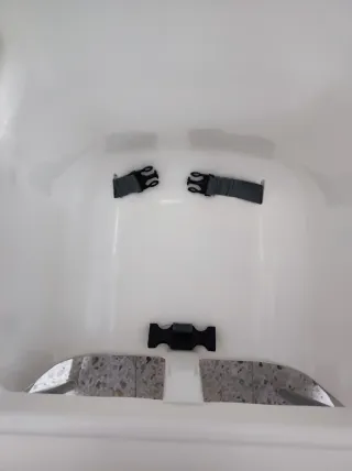 Trona Ikea con bandeja y cojín soporte