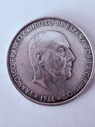 Moneda Francisco Franco 1966