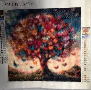 Se regala . Lámina Diamante Z05-5-19 30x30cm