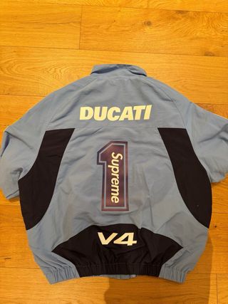 Chaqueta Supreme Ducati Talla M Azul
