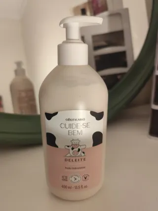 Loção Corporal O Boticário Deleite Cuide-se Bem