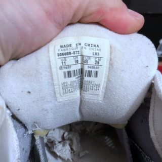 Air Jordan 11 Low IE Plata 2007 Talla 45