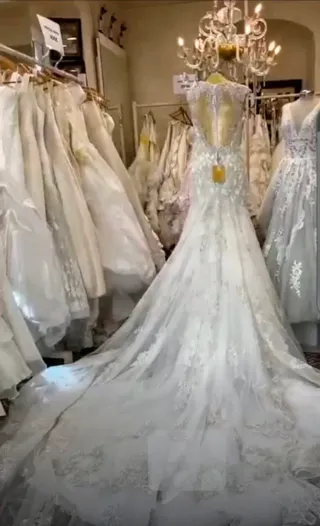Vestido de Novia Blanco Encaje
