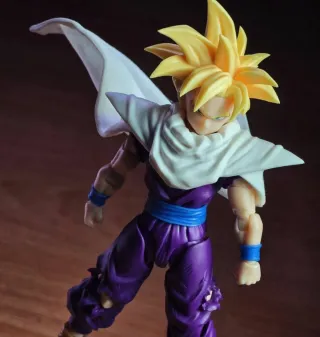 Cabelleras para Gohan Saga Cell Sh Figuarts