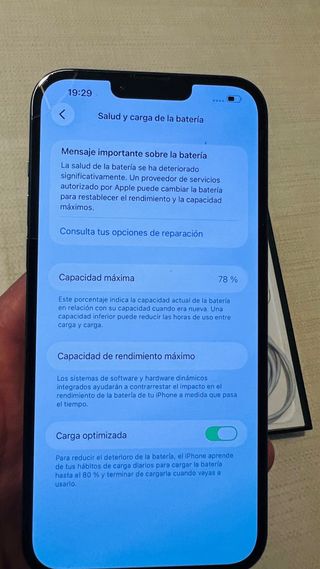 iPhone 13 Pro Max Blu/Grigio