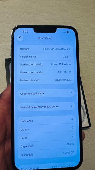 iPhone 13 Pro Max Blu/Grigio