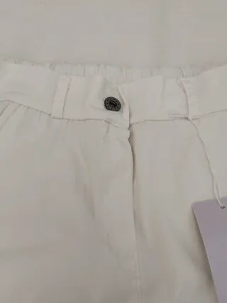 Falda blanca elástica Talla M/38